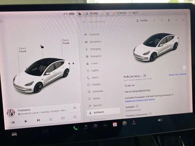 2021 Tesla Model 3 Standard Range Plus Rear-Wheel Drive