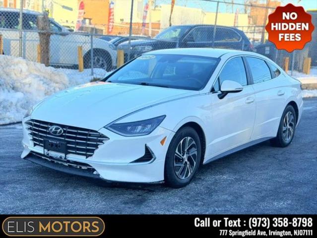2022 Hyundai Sonata Hybrid Blue for sale in Irvington, NJ