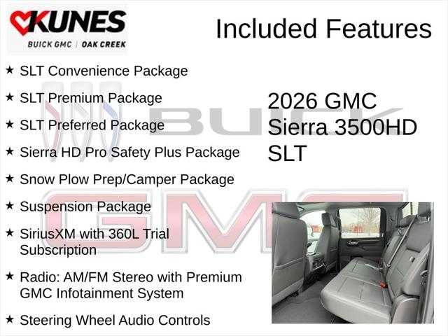 2026 GMC Sierra 3500HD SLT