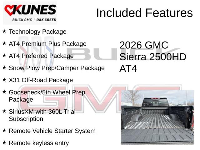2026 GMC Sierra 2500HD AT4