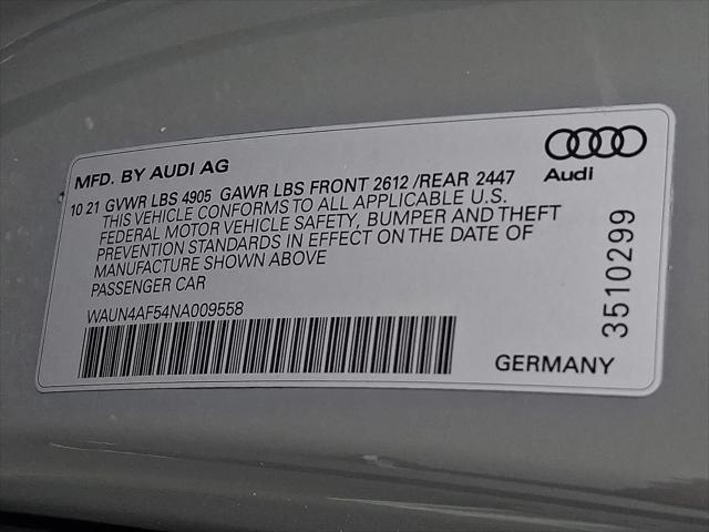 2022 Audi S5 Coupe Premium TFSI quattro Tiptronic