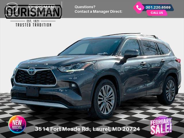 2021 Toyota Highlander Hybrid Platinum