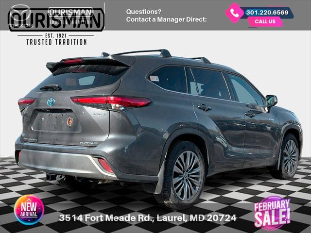 2021 Toyota Highlander Hybrid Platinum
