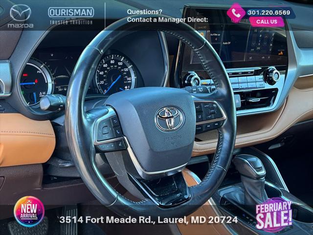 2021 Toyota Highlander Hybrid Platinum
