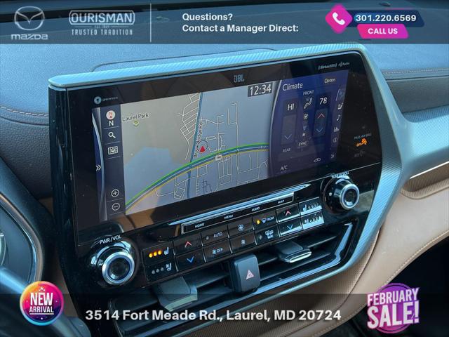 2021 Toyota Highlander Hybrid Platinum