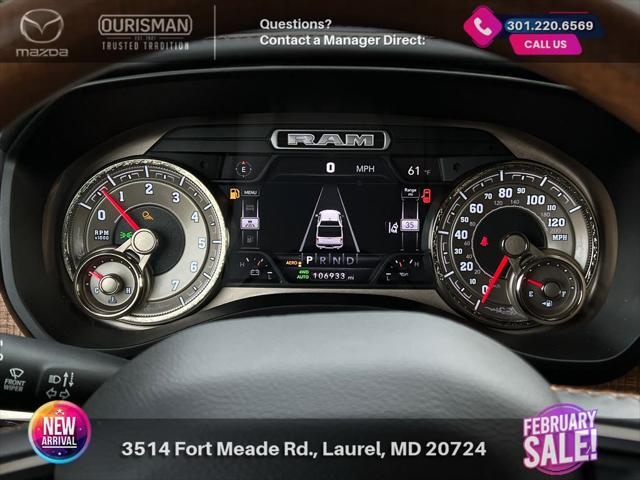 2019 Ram 1500 Longhorn Crew Cab 4x4 5'7" Box