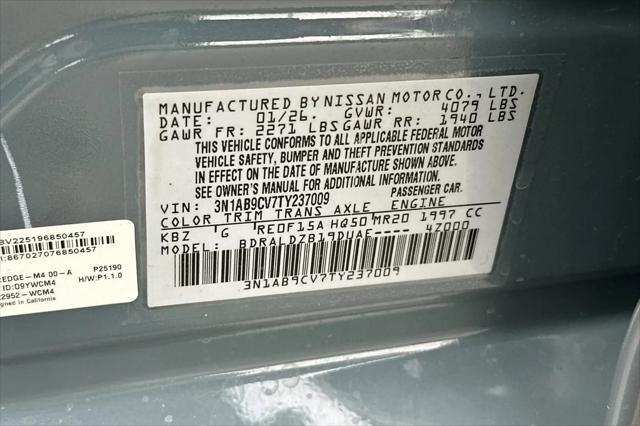 2026 Nissan Sentra SV