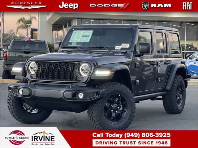 2026 Jeep Wrangler 4-Door Willys 4x4 for sale in Irvine, CA