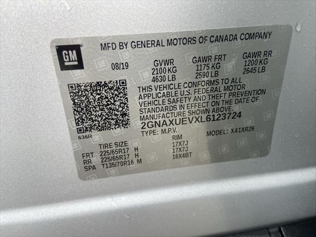 2020 Chevrolet Equinox AWD LT 1.5L Turbo