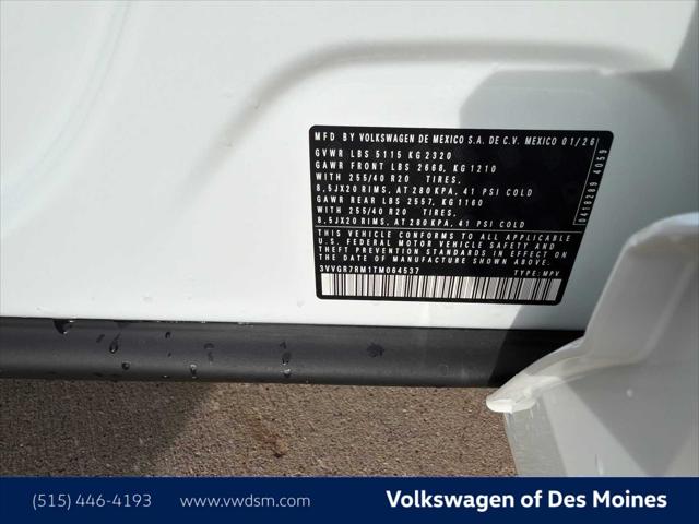 2026 Volkswagen Tiguan SE R-Line Black