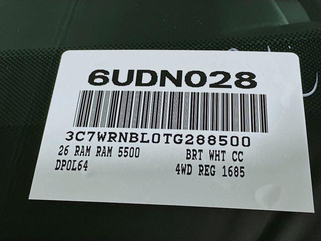 2026 RAM Ram 5500 Chassis Cab RAM 5500 TRADESMAN CHASSIS REGULAR CAB 4X4 84 CA