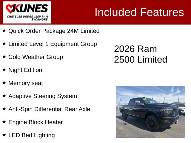 2026 RAM Ram 2500 RAM 2500 LIMITED CREW CAB 4X4 64 BOX