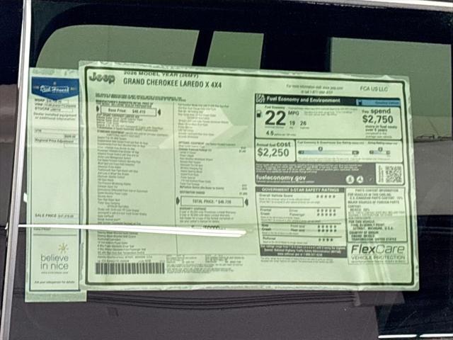2026 Jeep Grand Cherokee Altitude 4x4