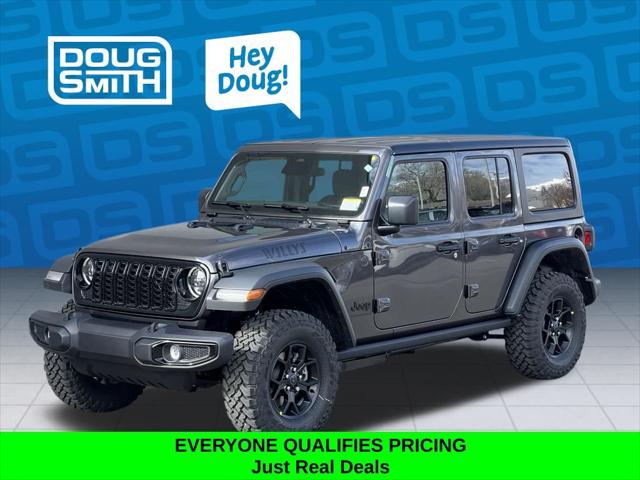 2026 Jeep Wrangler 4-Door Willys 4x4 for sale in American Fork, UT