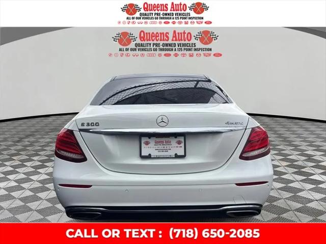2017 Mercedes-Benz E-CLASS E 300 4MATIC
