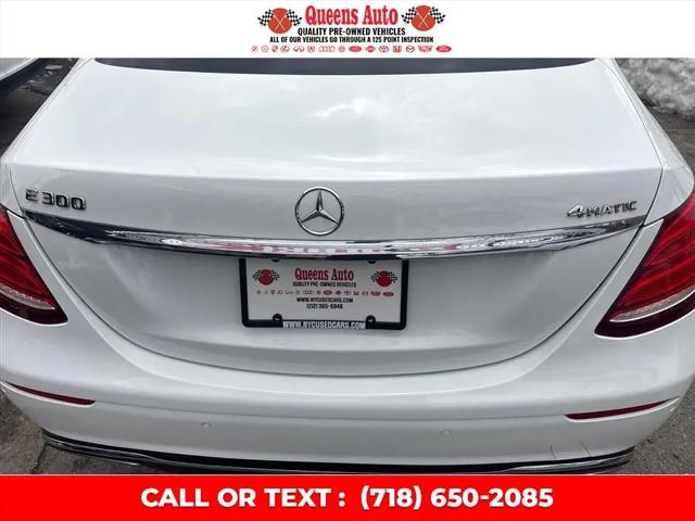 2017 Mercedes-Benz E-CLASS E 300 4MATIC
