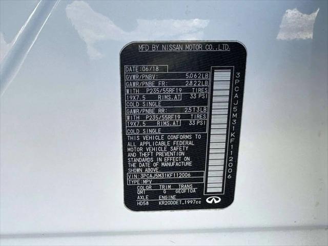 2019 INFINITI QX50 ESSENTIAL