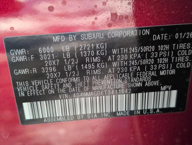 2026 Subaru Ascent Limited 7-Passenger
