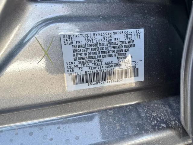 2026 Nissan Sentra SV