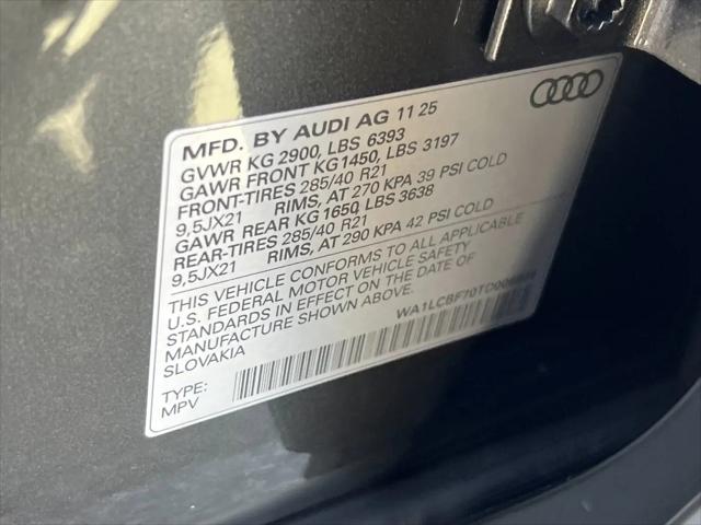 2026 Audi Q7 Premium Plus 45 TFSI quattro tiptronic
