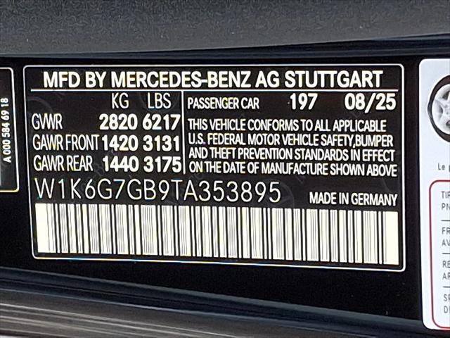 2026 Mercedes-Benz S 580 4MATIC