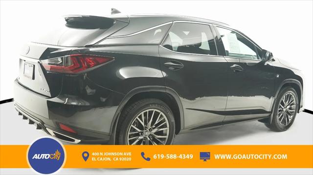 2022 Lexus RX 350 F SPORT Handling