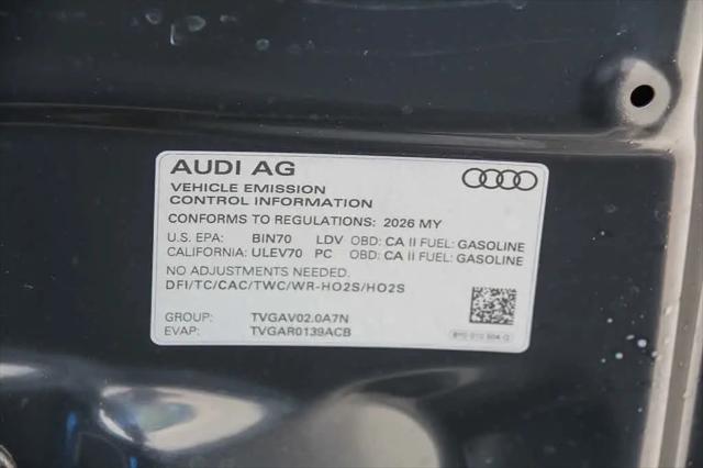2026 Audi S3 TFSI quattro S tronic