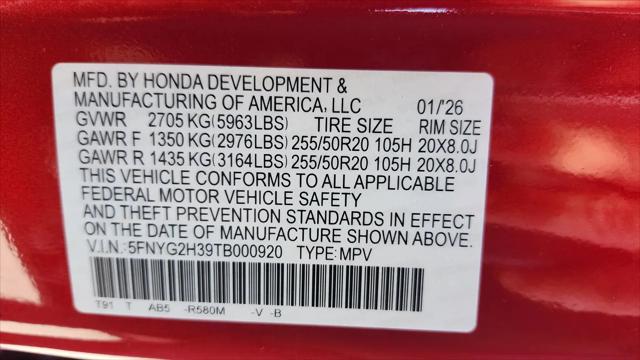 2026 Honda Pilot Sport