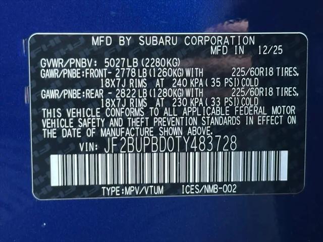 2026 Subaru Outback Premium