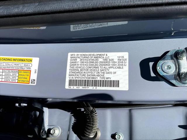 2025 Honda Pilot Touring