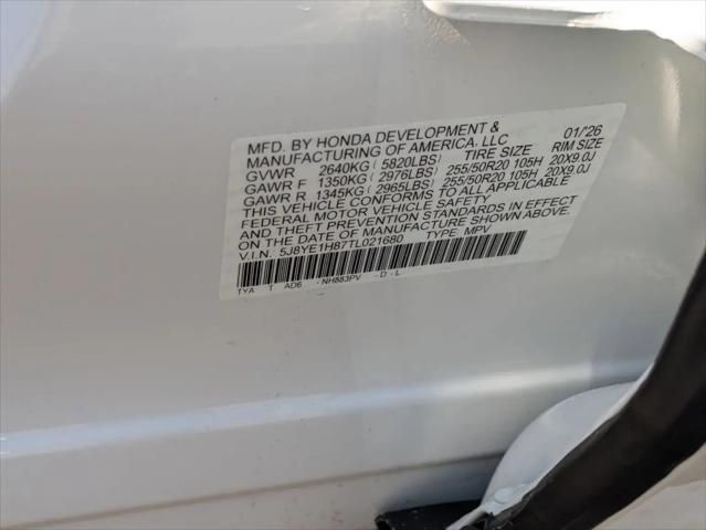 2026 Acura MDX Advance Package