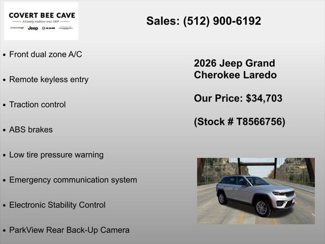 2026 Jeep Grand Cherokee Laredo 4x2