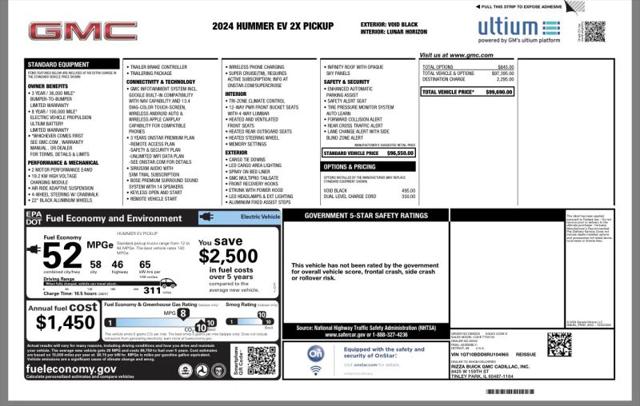 2024 GMC HUMMER EV e4WD 2X