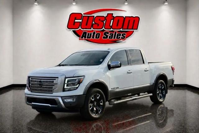 2021 Nissan Titan Crew Cab Platinum Reserve 4x4 for sale in Americus, GA