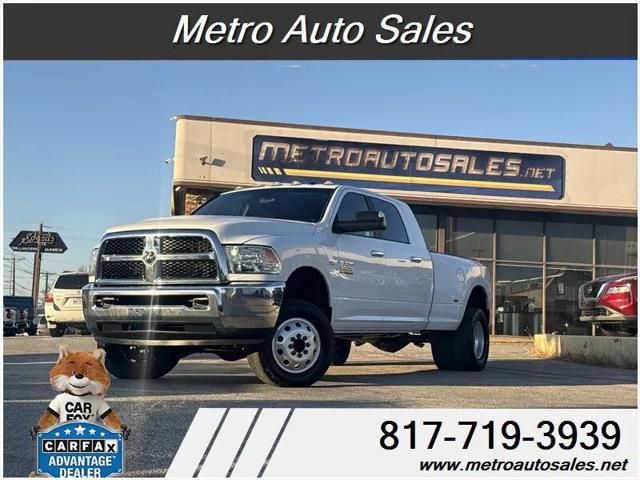 2018 Ram 3500 SLT Mega Cab 4x4 6'4" Box for sale in Arlington, TX