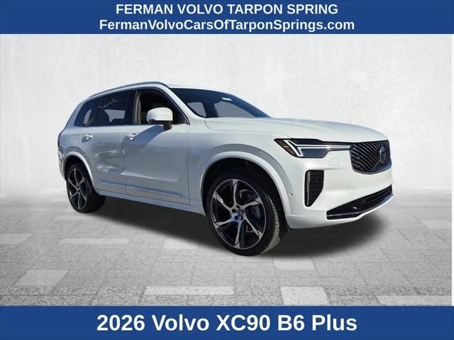 2026 Volvo XC90 Plus, B6 AWD Gas (mild hybrid), Gasoline, Bright, 7 Seats for sale in Tarpon Springs, FL