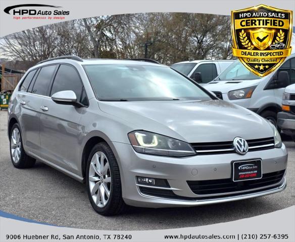 2016 Volkswagen Golf SportWagen TSI SE 4-Door for sale in San Antonio, TX