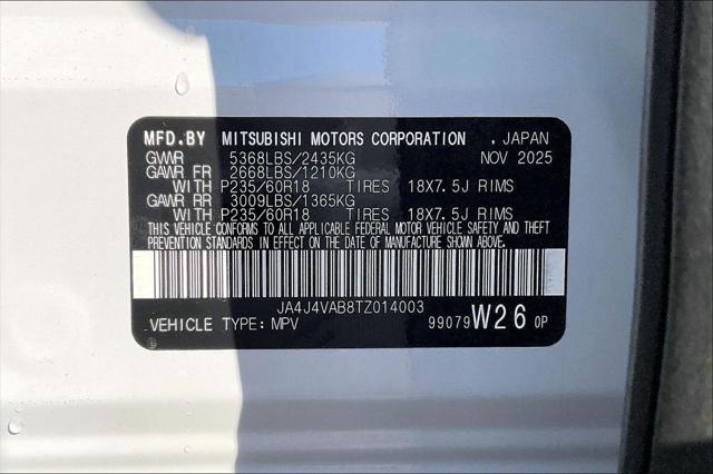 2026 Mitsubishi Outlander Trail Edition 2.5 S-AWC