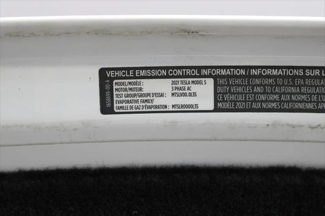 2021 Tesla Model S Plaid Tri Motor All-Wheel Drive