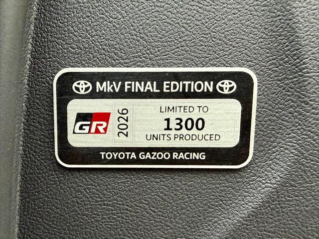 2026 Toyota GR Supra MkV Final Edition