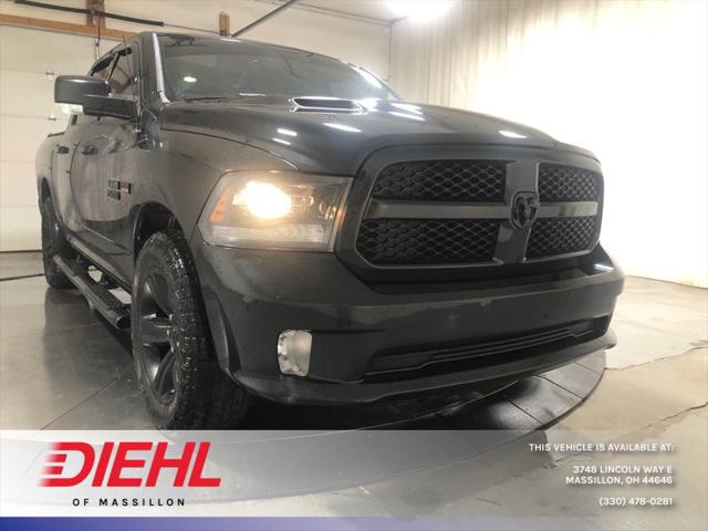 2017 RAM 1500 Night Crew Cab 4x4 57 Box
