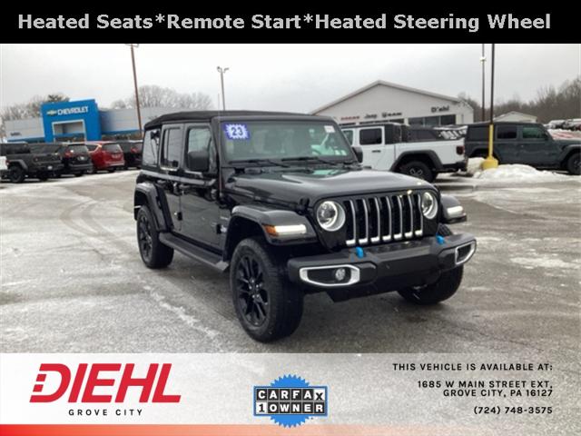 2023 Jeep Wrangler 4xe Sahara 4x4