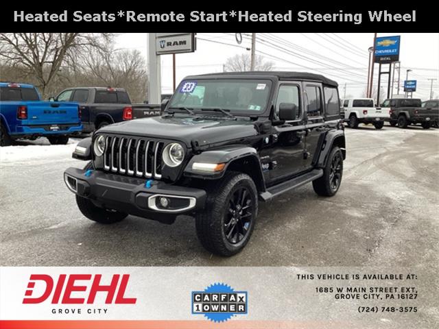 2023 Jeep Wrangler 4xe Sahara 4x4