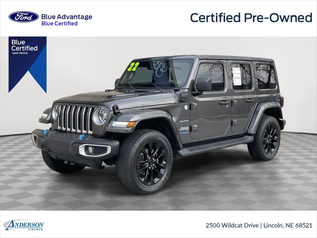 2022 Jeep Wrangler 4xe Unlimited Sahara 4x4 for sale in Lincoln, NE