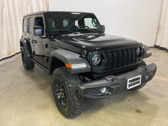 2026 Jeep Wrangler 4-Door Willys 4x4 for sale in Milford, NH