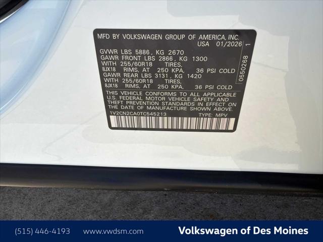 2026 Volkswagen Atlas Peak Edition