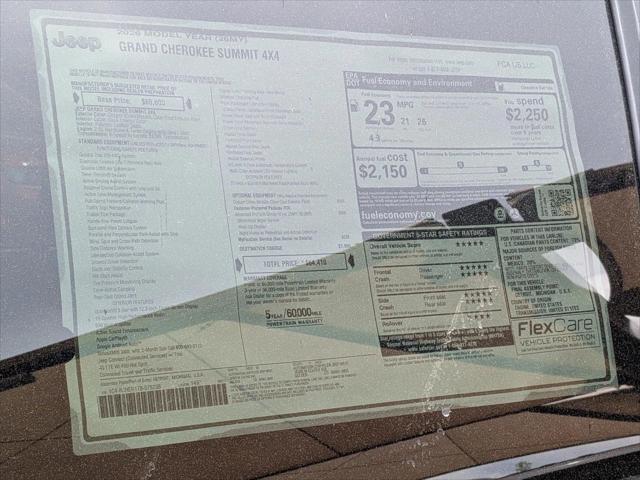 2026 Jeep Grand Cherokee Summit 4x4