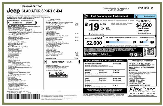 2026 Chrysler Pacifica PACIFICA SELECT AWD