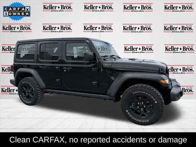2022 Jeep Wrangler Unlimited Willys 4x4 2022 Jeep Wrangler Unlimited Willys 4x4