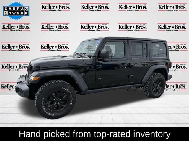 2022 Jeep Wrangler Unlimited Willys 4x4 2022 Jeep Wrangler Unlimited Willys 4x4